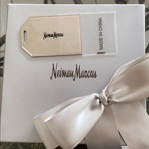 Neiman Marcus Bags/Luggage Metal/ Silver Tags